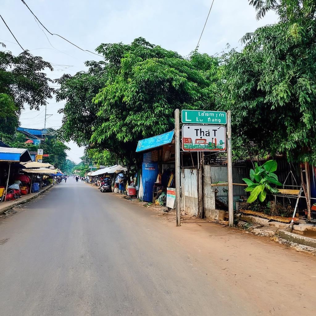 Duong ly thai to dan vao cho dai phuoc nhon trach dong nai